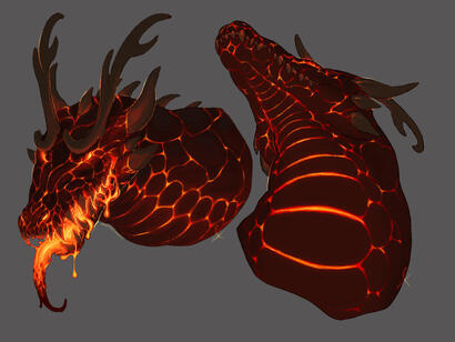 1x Fully rendered, 1x Flat colour, €80
